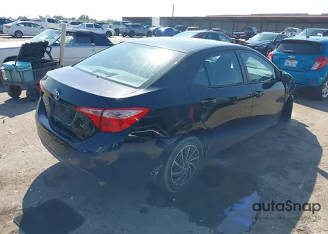 2018 Toyota Corolla Le из США, поврежденный, VIN 2T1BURHE2JC107088